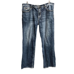 BKE Denim Seth Stretch Straight Leg Men's Jeans Size 40R